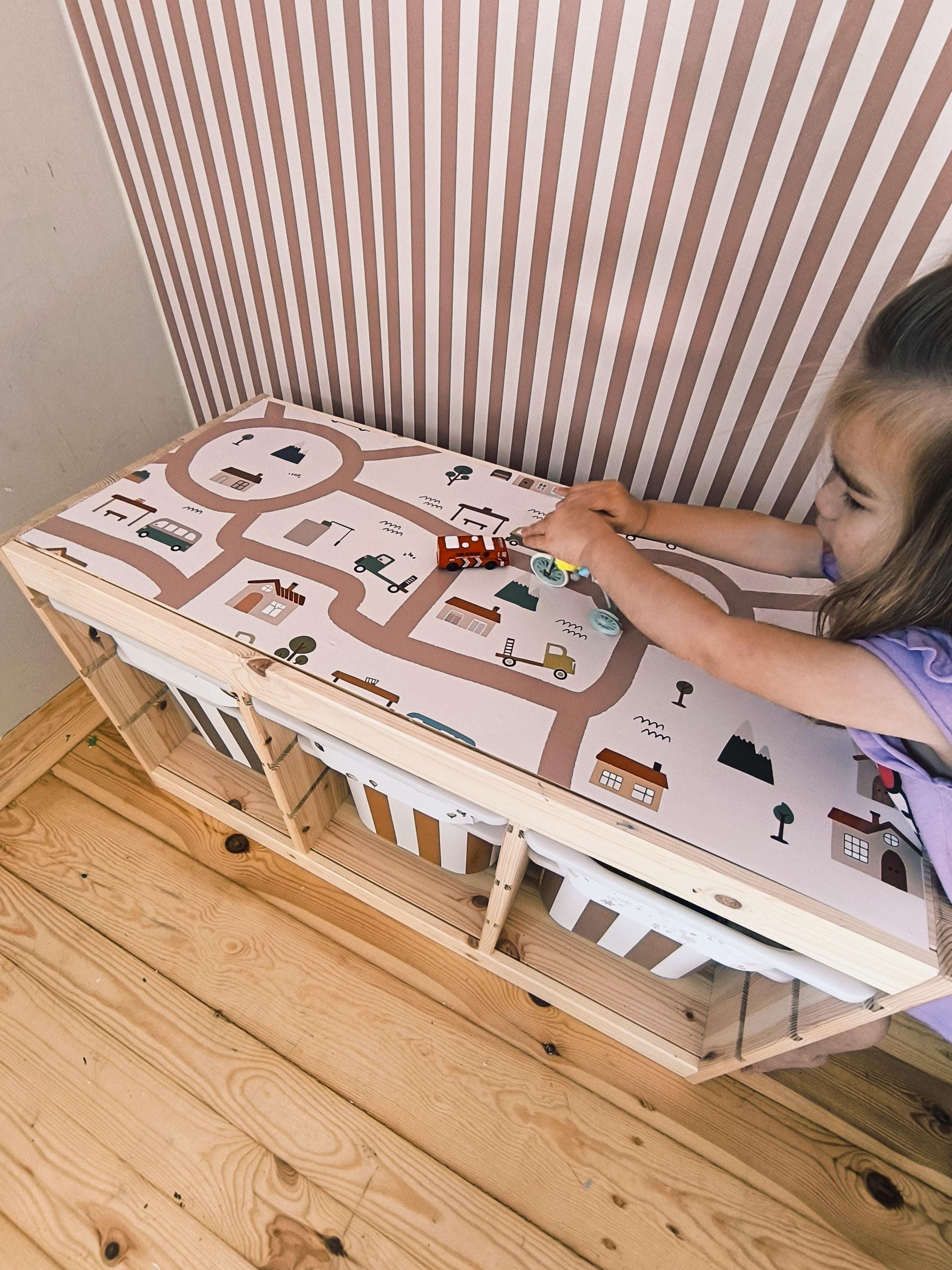 Road sticker Trofast vehicles stickers cars Playroom Decor Ikea Jack sticker Trofast decal cartoon cars trofast travel trofast automobile
