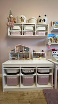 Gewellter TROFAST Aufkleber IKEA TROFAST Vinylfolien ikea Trofast Aufkleber Trofast Spielzimmeraufkleber Spielzimmer-Deko Ikea gewellter Aufbewahrungsaufkleber
