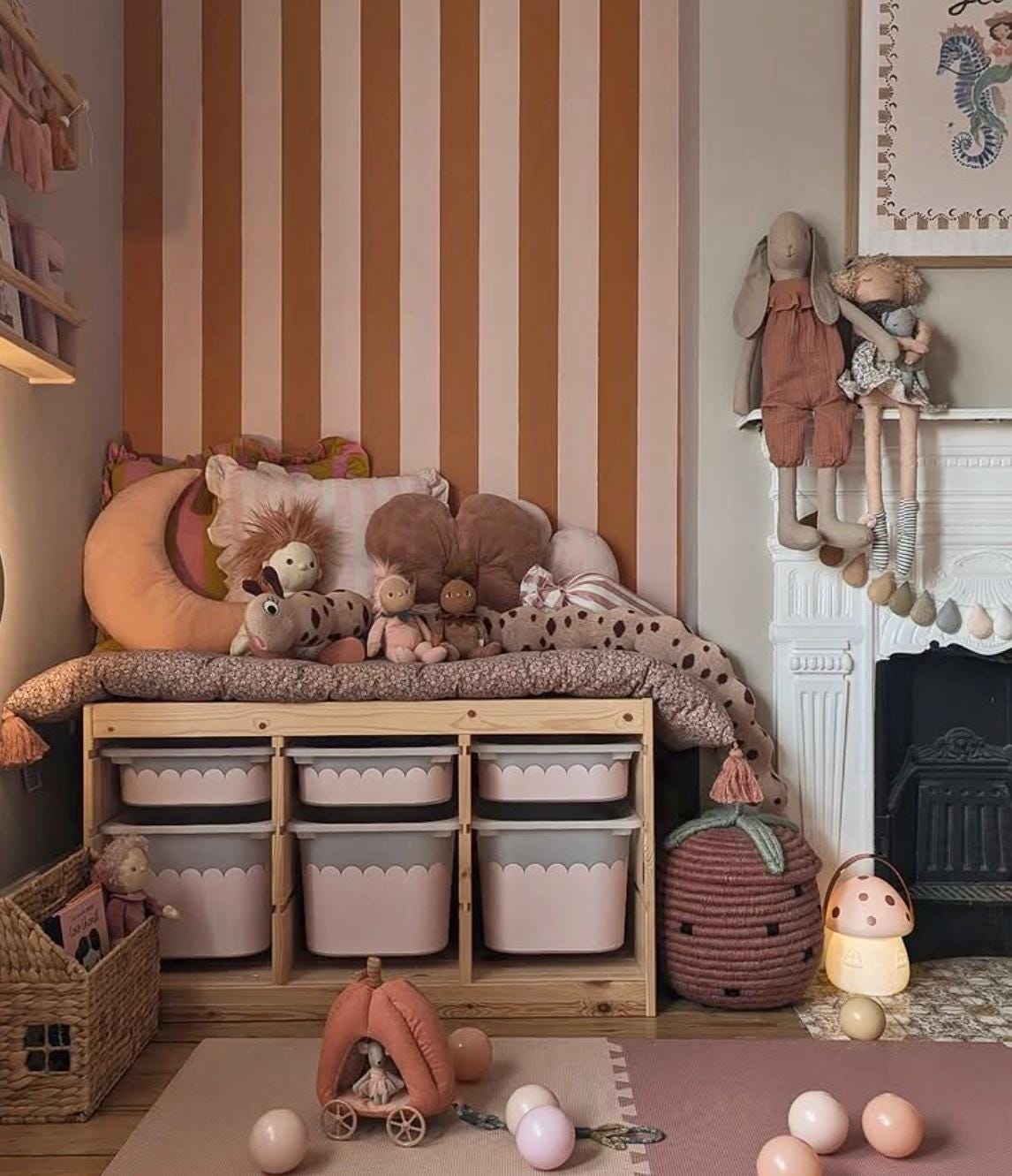 Jakobsmuschel TROFAST Aufkleber IKEA TROFAST Vinylfolien ikea Trofast Aufkleber Trofast Pfirsich Trofast Blush Trofast Rosa Trofast Farbauswahl Trofast