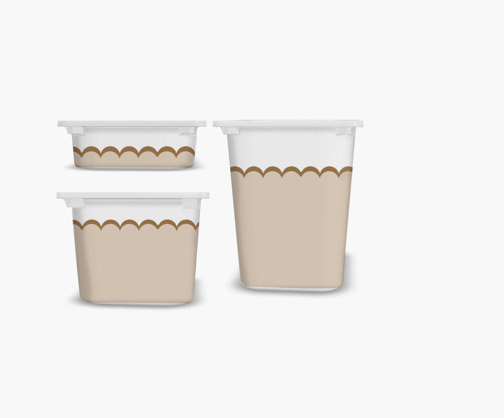 Muschelförmige TROFAST Aufkleber IKEA TROFAST Vinylfolien IKEA Trofast Aufkleber Trofast Spielzimmer Aufkleber Spielzimmer Deko Ikea Hack Aufbewahrungsaufkleber