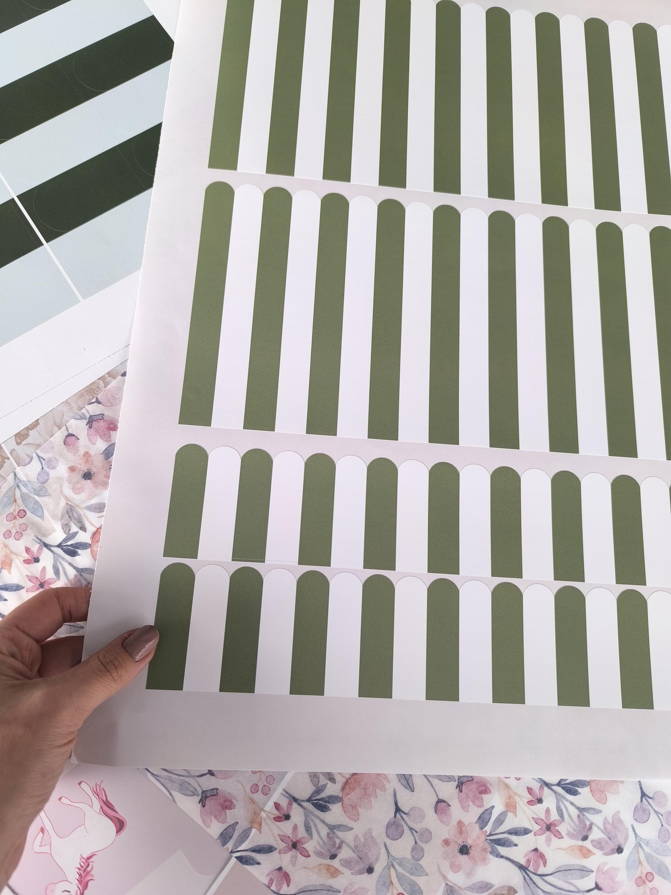 Wellenförmige TROFAST-Aufkleber Wellenförmige IKEA TROFAST-Streifen Trofast-Aufkleber Gestreifte Trofast-Streifenaufkleber Streifen Troffast-Wellen ST2