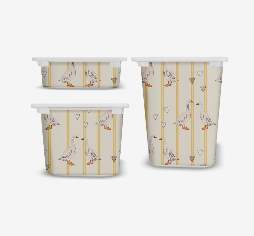 Goose TROFAST Aufkleber TROFAST Behälter Wraps Ikea Trofast Aufkleber Trofast Spielzimmer Aufkleber Deko Ikea Hack Aufkleber Aufbewahrung Entenillustration