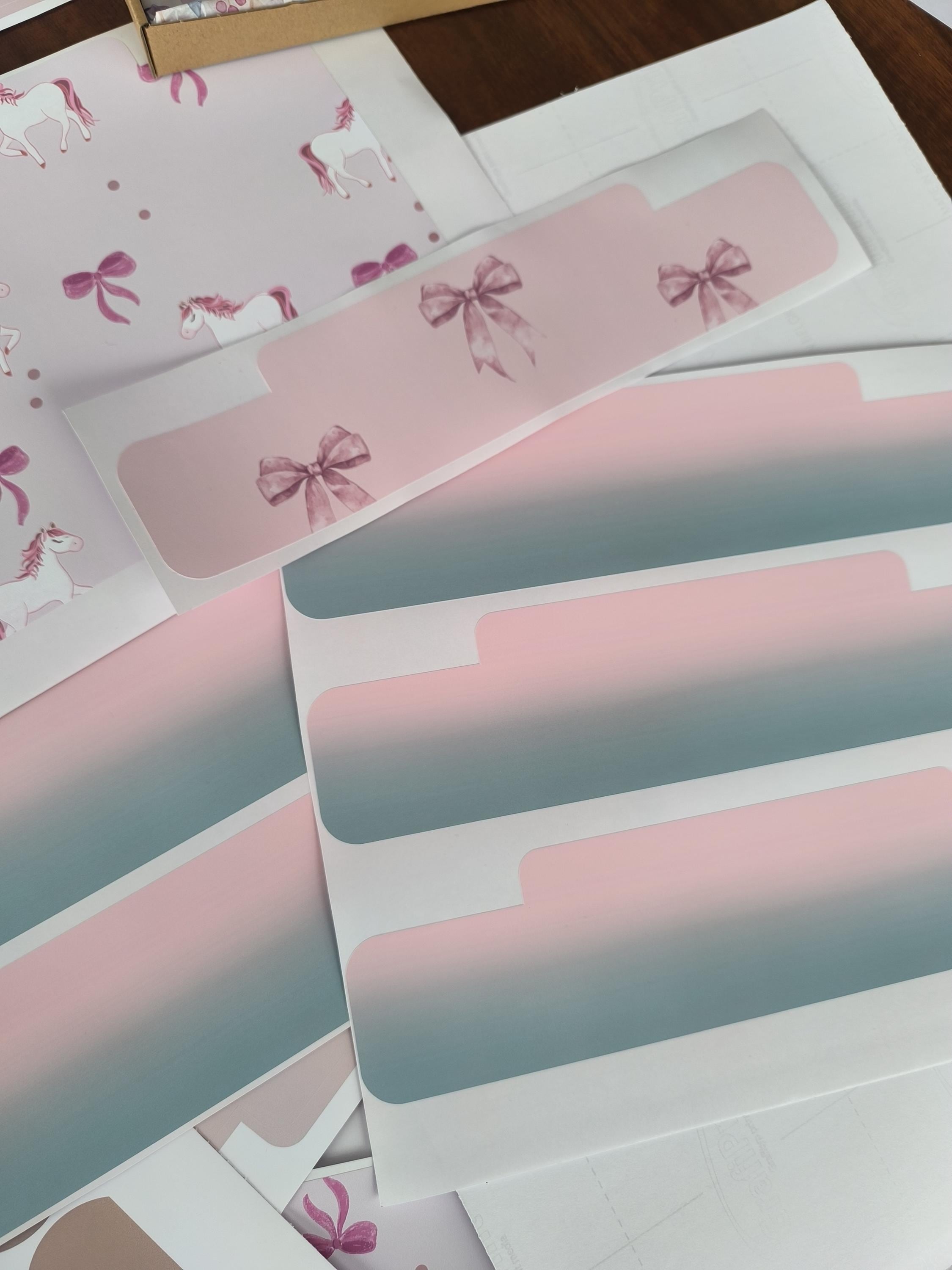 Pink TROFAST Aufkleber mint pink IKEA TROFAST zwei Farben Trofast Kistenabdeckung Trofast Schubladenabdeckung Aufkleber pink Ikea Trofast Aufkleber Trofast Ombre