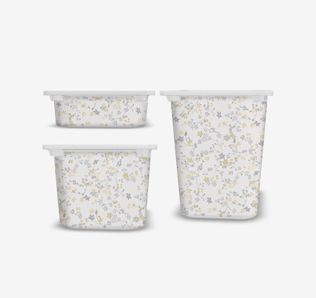 Kleine Blumen TROFAST Aufkleber IKEA TROFAST Vinylfolien ikea Trofast Aufkleber Trofast Spielzimmer Abziehbild Trofast Deko Aufbewahrung Aufkleber Aufbewahrung