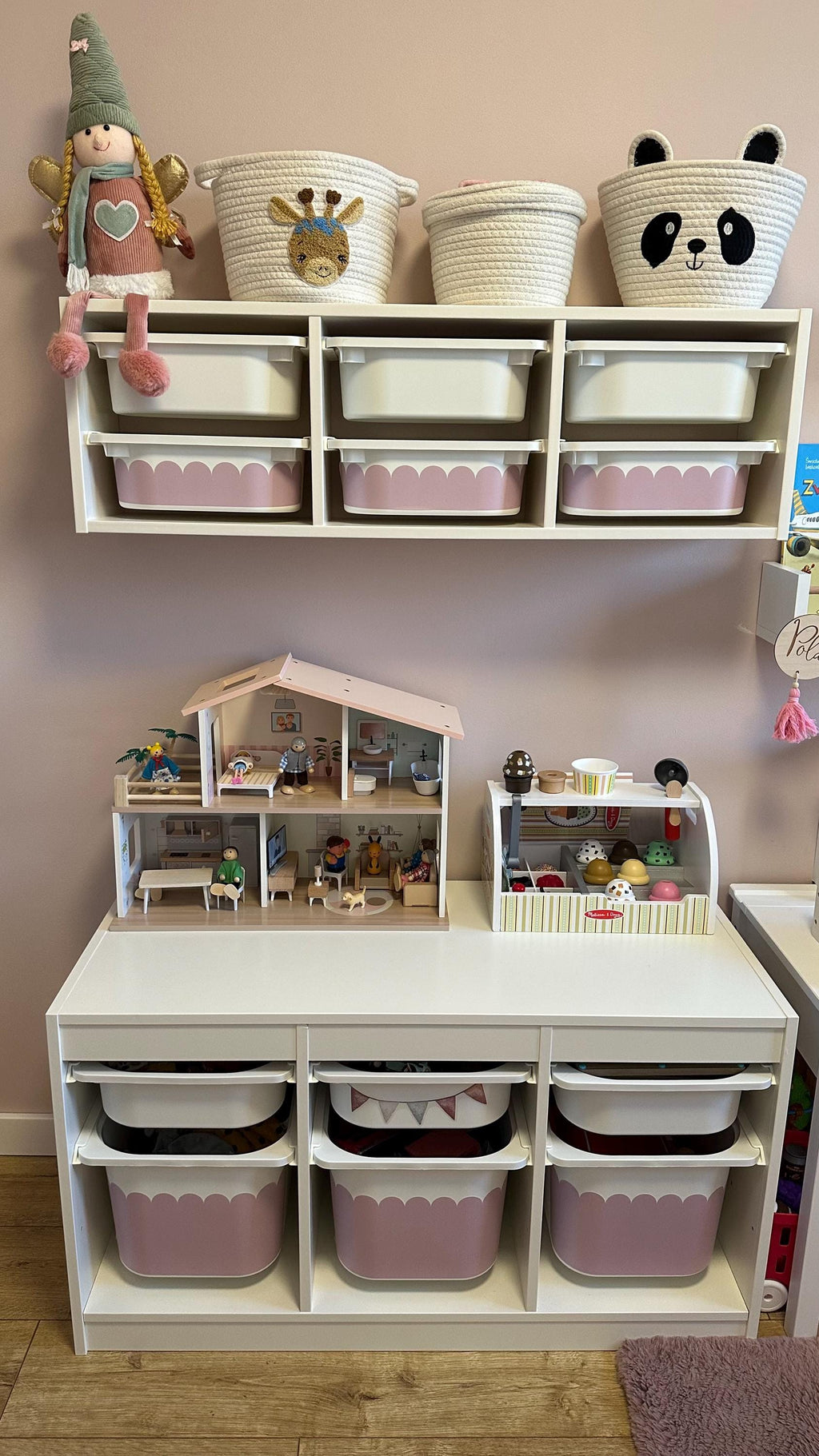 Gewellter TROFAST Aufkleber IKEA TROFAST Vinylfolien ikea Trofast Aufkleber Trofast Spielzimmeraufkleber Spielzimmer-Deko Ikea gewellter Aufbewahrungsaufkleber