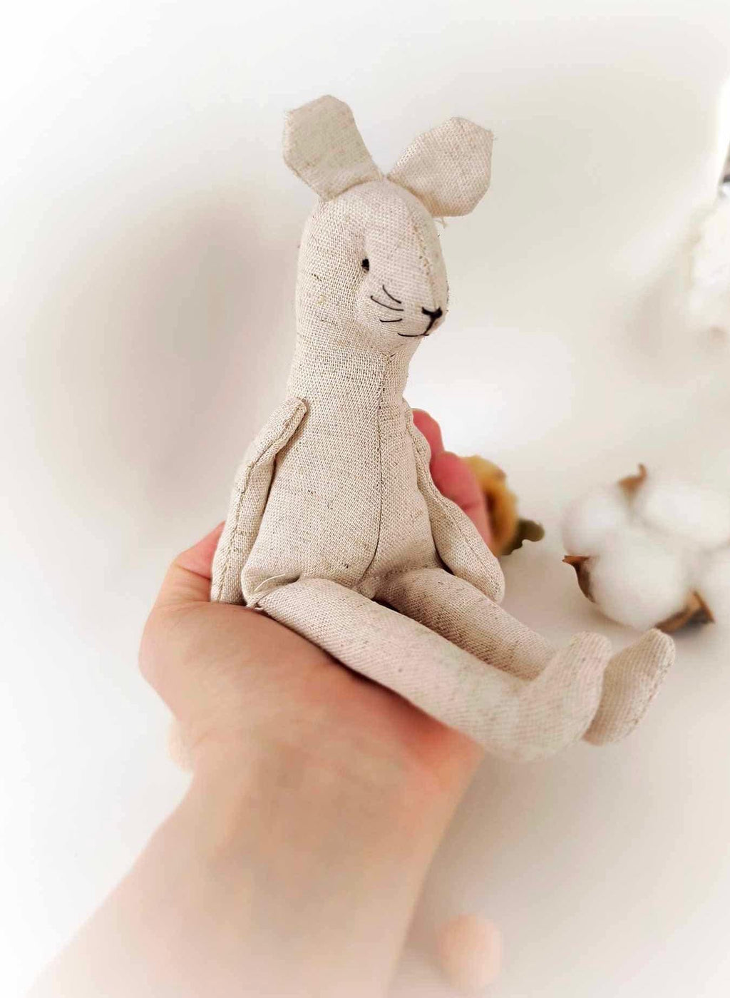 Maus Schnittmuster Maushandarbeits-Tutorial mit Fotos Musterspielzeug nähen ausgestopftes Mausmuster einfaches Schnittmuster Maus