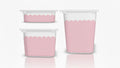 Verspielte Muschelform Rosa TROFAST Aufkleber IKEA TROFASTsticker ikea Trofast decals pink Trofast