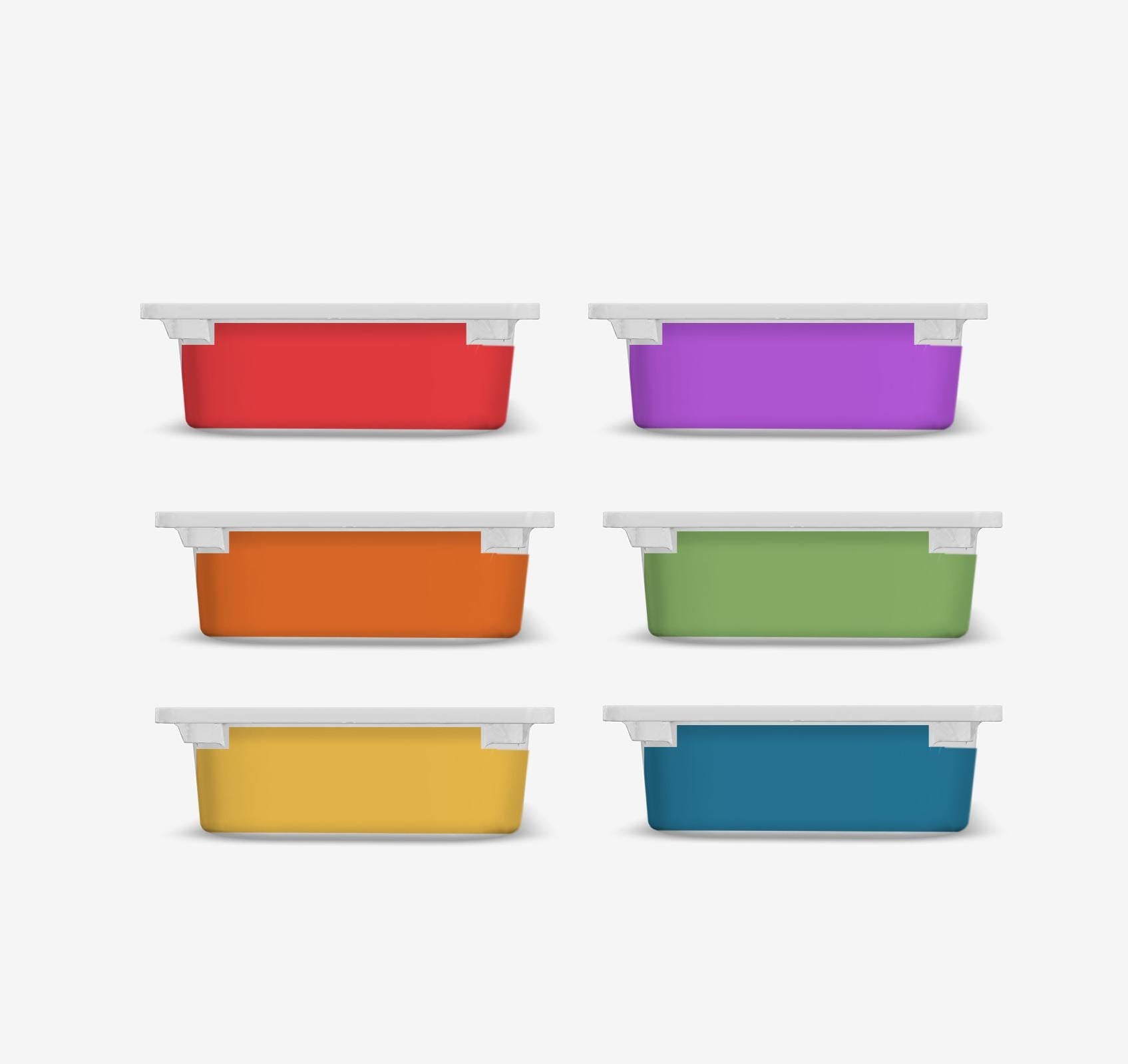 Regenbogen TROFAST Aufkleberpunkte IKEA TROFAST Vinylfolien Ikea Trofast Regenbogenaufkleber Trofast Aufkleberset Regenbogen Ikea Trofast Hack