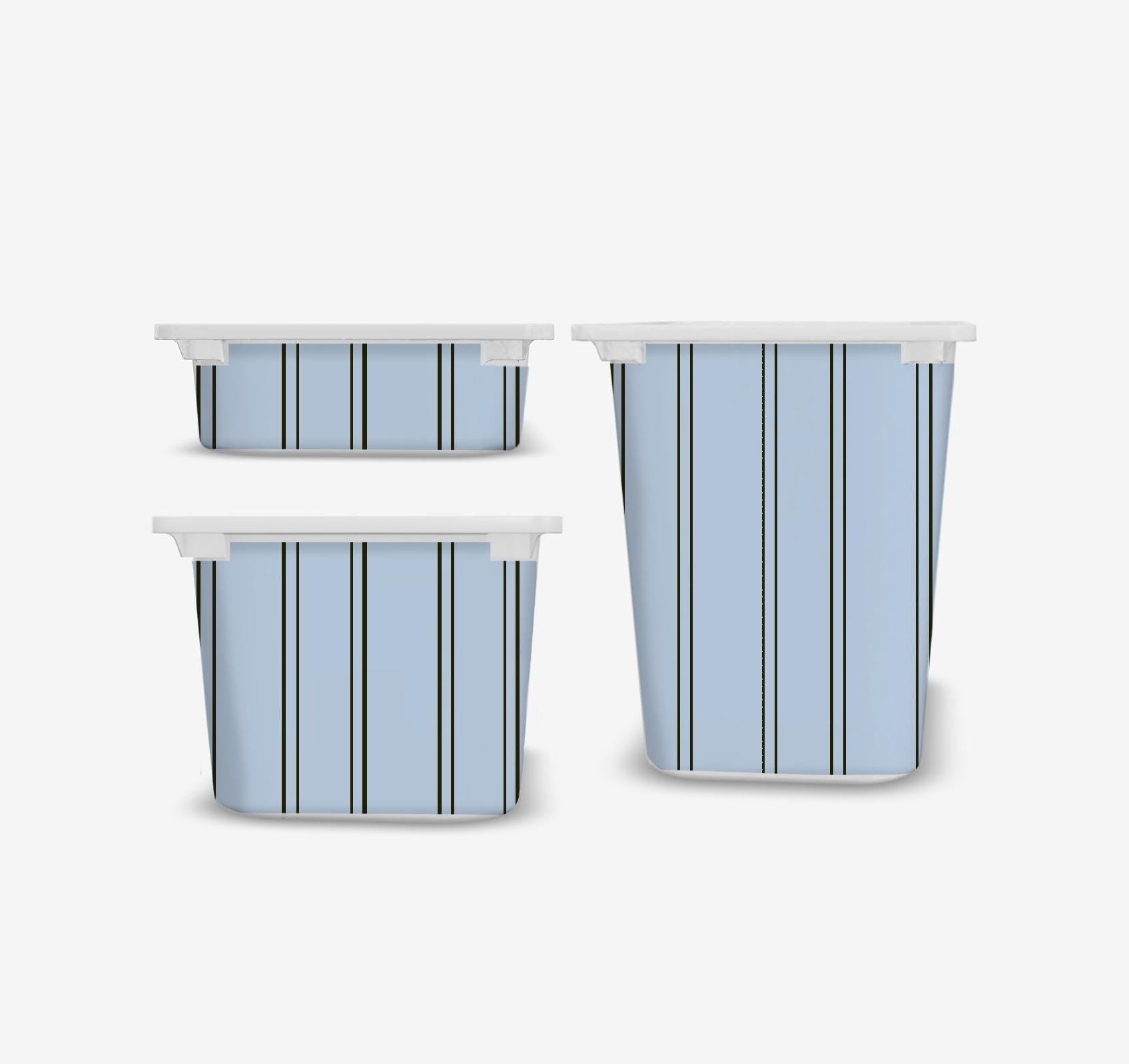 Vertikale Linien IKEA Trofast Aufkleber dünne Streifen IKEA Hack Sticker IKEA Spielzimmer Aufbewahrung Jungen Aufkleber Trofast Streifen Trofast Aufkleber Beige