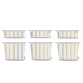 Blau beige Streifen TROFAST Aufkleber IKEA Trofast Folie Trofast Sticker blau beige Trofast Aufkleber handgezeichnete Nadelstreifen Trofast Sticker gestreift