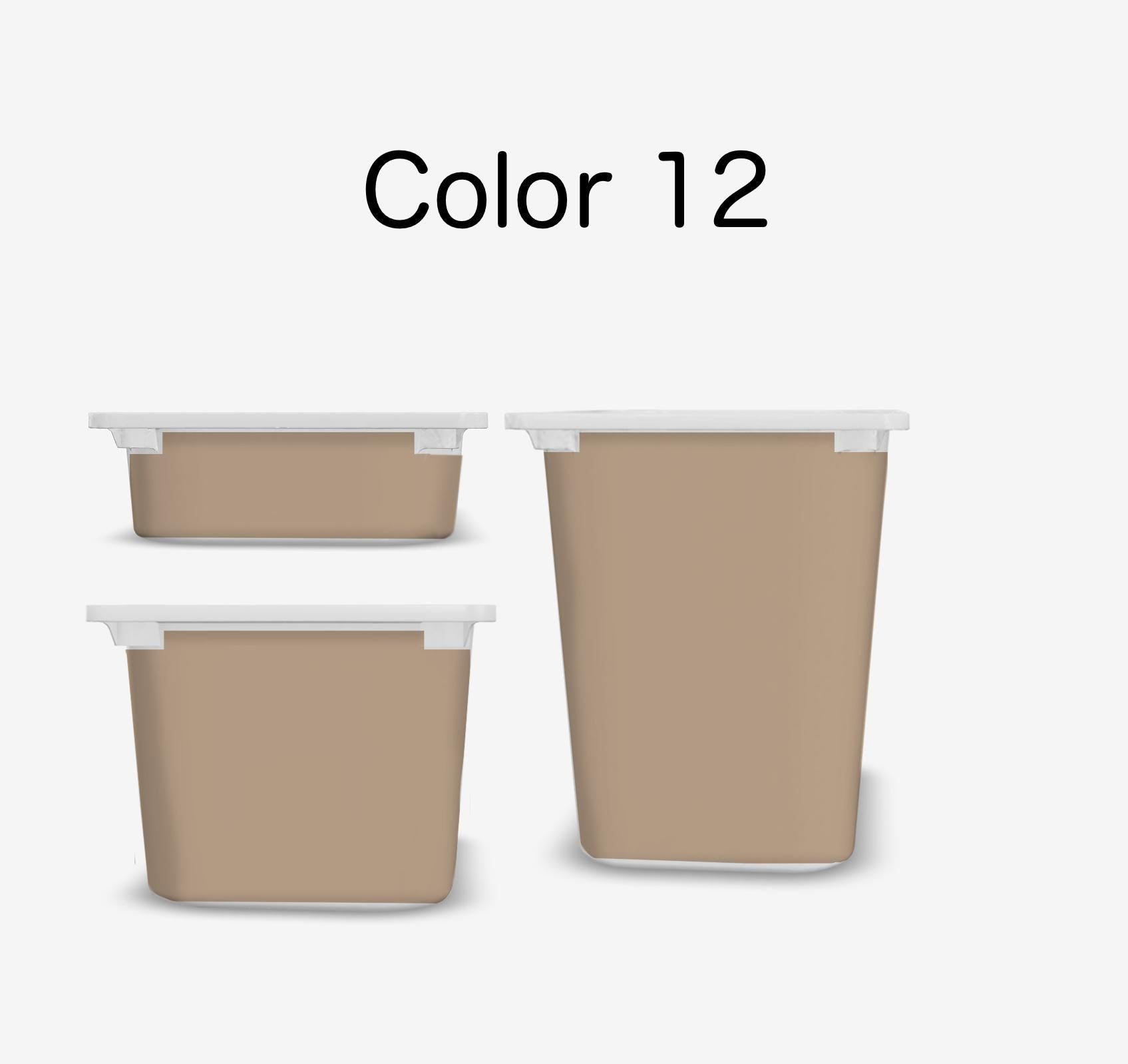 BEIGE SOLID color TROFAST sticker neutrals bin Wraps ikea Trofast sticker boy Trofast accessories stickers Decor ikea  dustbin decal trofast