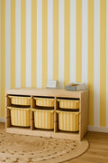 Gelbe Streifen TROFAST Aufkleber Gewellte IKEA TROFAST Streifen Trofast Aufkleber Gestreifte Trofast Streifenaufkleber Streifen Trofast Pastellgelb