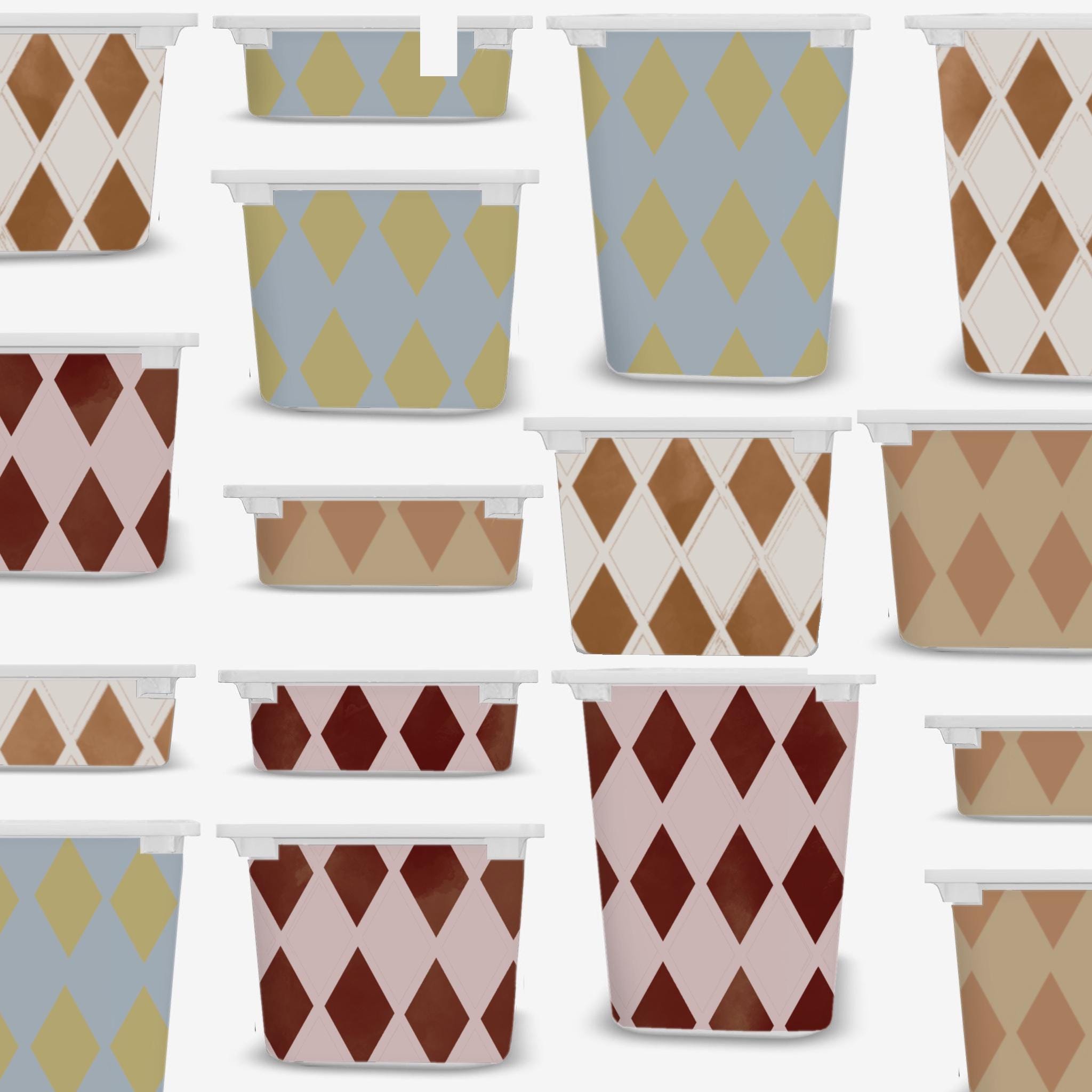Diamanten TROFAST Aufkleber IKEA TROFAST Vinylfolien IKEA Trofast Aufkleber Diamant Trofast Aufkleber Spielzimmerdekor IKEA Hack Formaufkleber Aufbewahrung