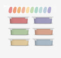 Pastellfarben TROFAST Aufkleber IKEA TROFAST Vinylfolien Ikea Trofast Regenbogenaufkleber Trofast Aufklebermix Pastellregenbogen Ikea Trofast Hack