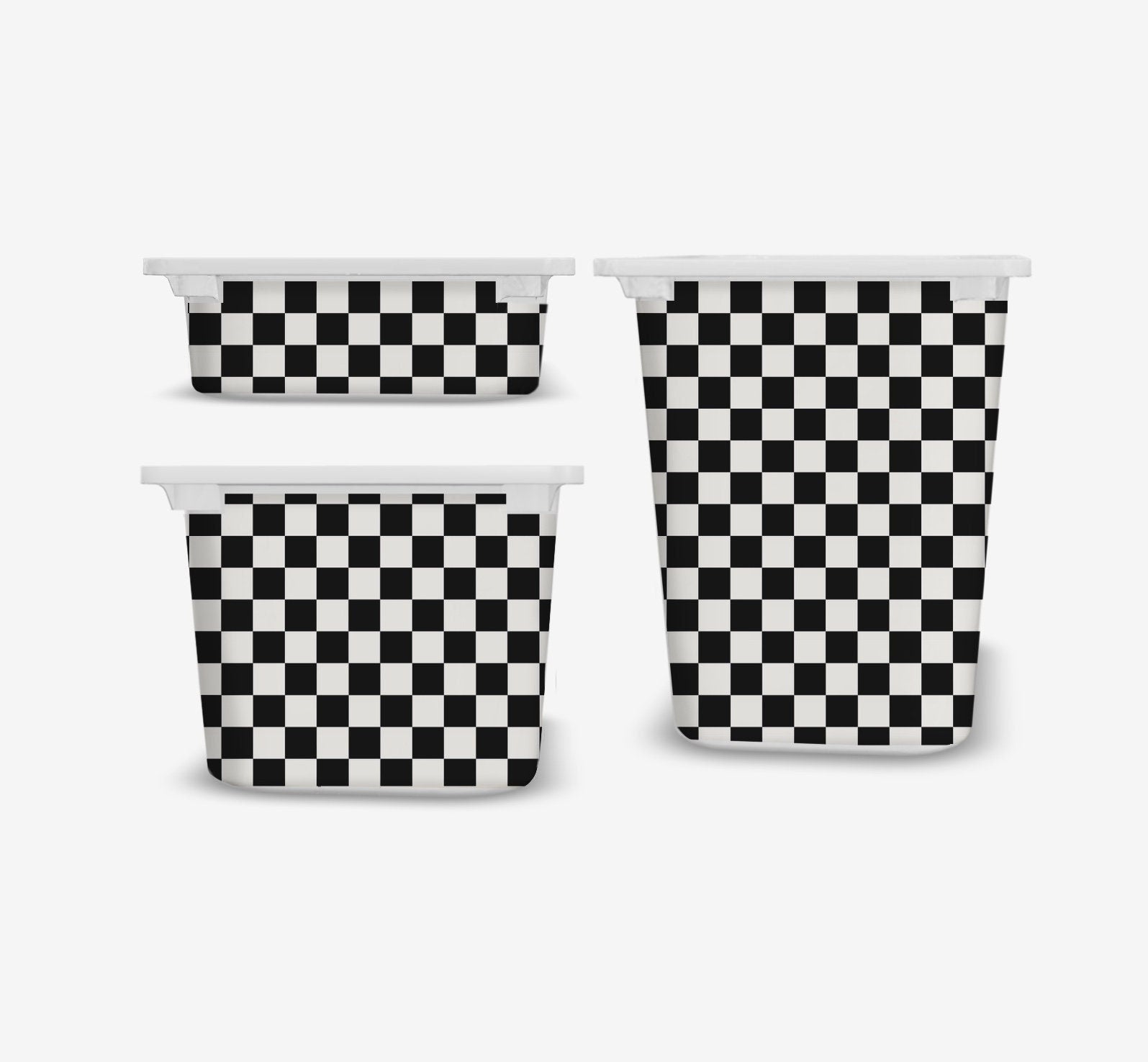 Check Vinyl Wraps sticker Trofast playroom stickers Check Playroom Decor Storage Ikea Upgrade sticker Trofast decal check Ikea boy room