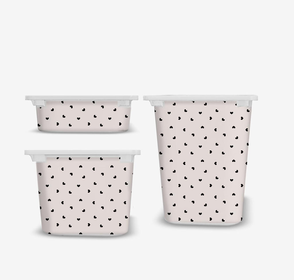 Herzen TROFAST Aufkleber beige Herzen IKEA TROFAST Herzen Folie Trofast Ikea Herzen Aufkleber Trofast Sand Aufkleber Herzen Aufbewahrungsboxen