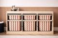 Rote Linien TROFAST Aufkleber Burgund IKEA TROFAST rote Wellenstreifen Trofast Aufkleber Vinylfolien Retro-Wellendekor Ikea Trofast Aufkleber rot