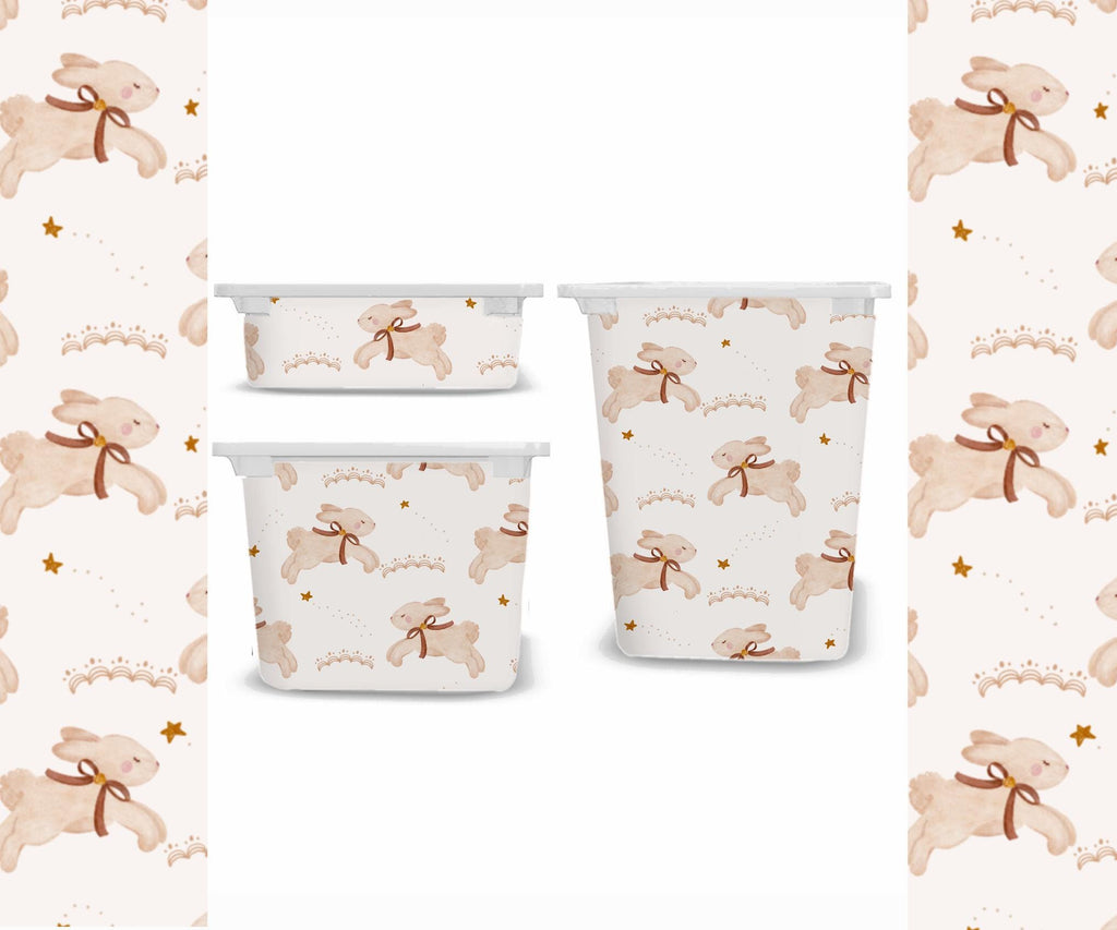 Geschlechtsneutrale TROFAST Aufkleber, neutrale Behälteraufkleber, IKEA Trofast Aufkleber, Baby Trofast Aufkleber, Vögel Trofast Aufkleber, Trofast Gans