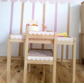 Jakobi-Aufkleber Ikea Latt Tisch Stühle Jakobi-Verzierung Jakobi-Latt-Rand Jakobi-Bordüre Jakobi-Deko Trofast-Deko Jakobi-Streifen Latt-Tisch