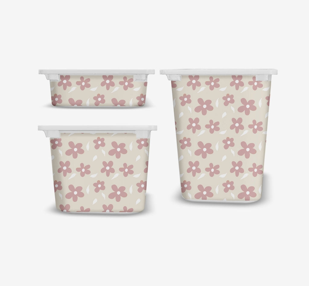 TROFAST Aufkleber IKEA TROFAST Vinyl Wraps IKEA Trofast Aufkleber Gänseblümchen Trofast Aufkleber Spielzimmer Deko IKEA Hack Gänseblümchen Aufkleber Aufbewahrung