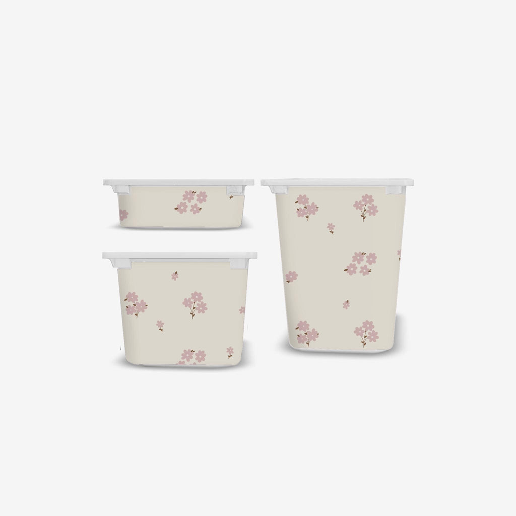 Blümchen TROFAST Aufkleber IKEA TROFAST Vinylfolie ikea Trofast Aufkleber Blumen Trofast Box Blumen Mini-Trofast Blumen kleine Blümchen Retro