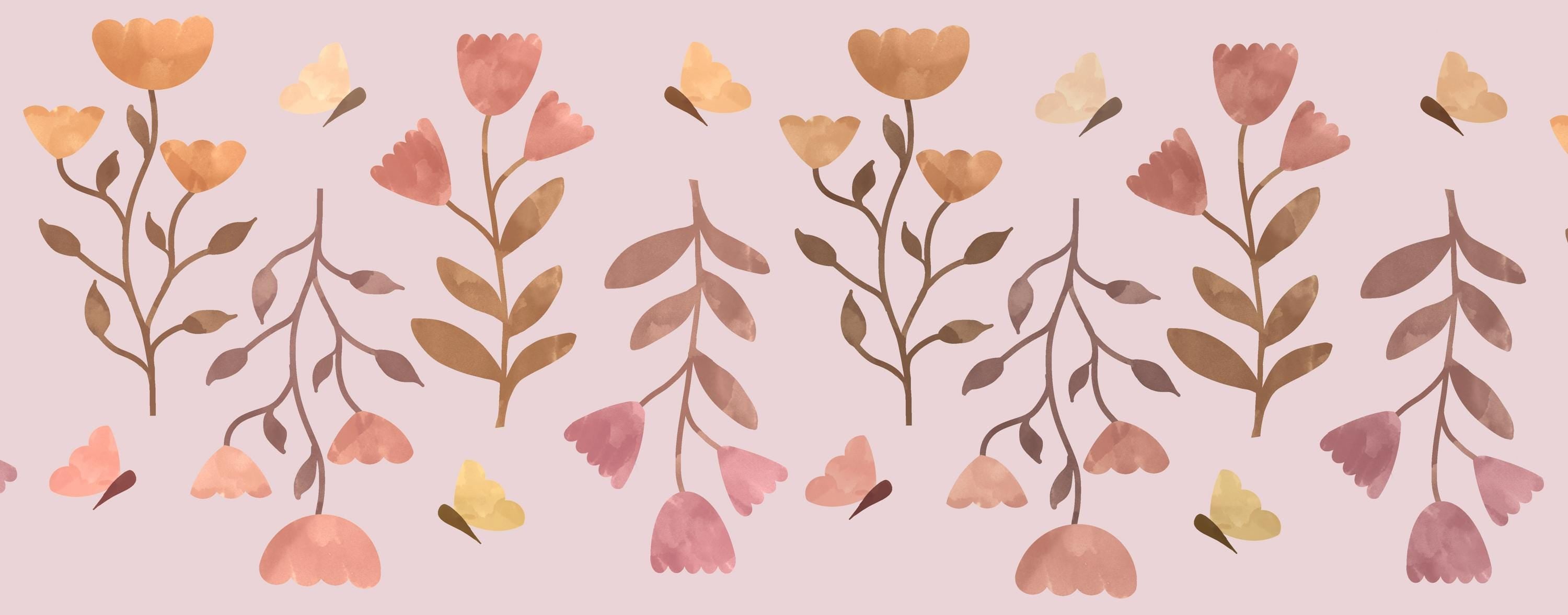 Floral TROFAST sticker IKEA TROFAST flowers watercolor  Trofast sticker boho flower Trofast stickers Decor ikea hack daisy sticker Storage