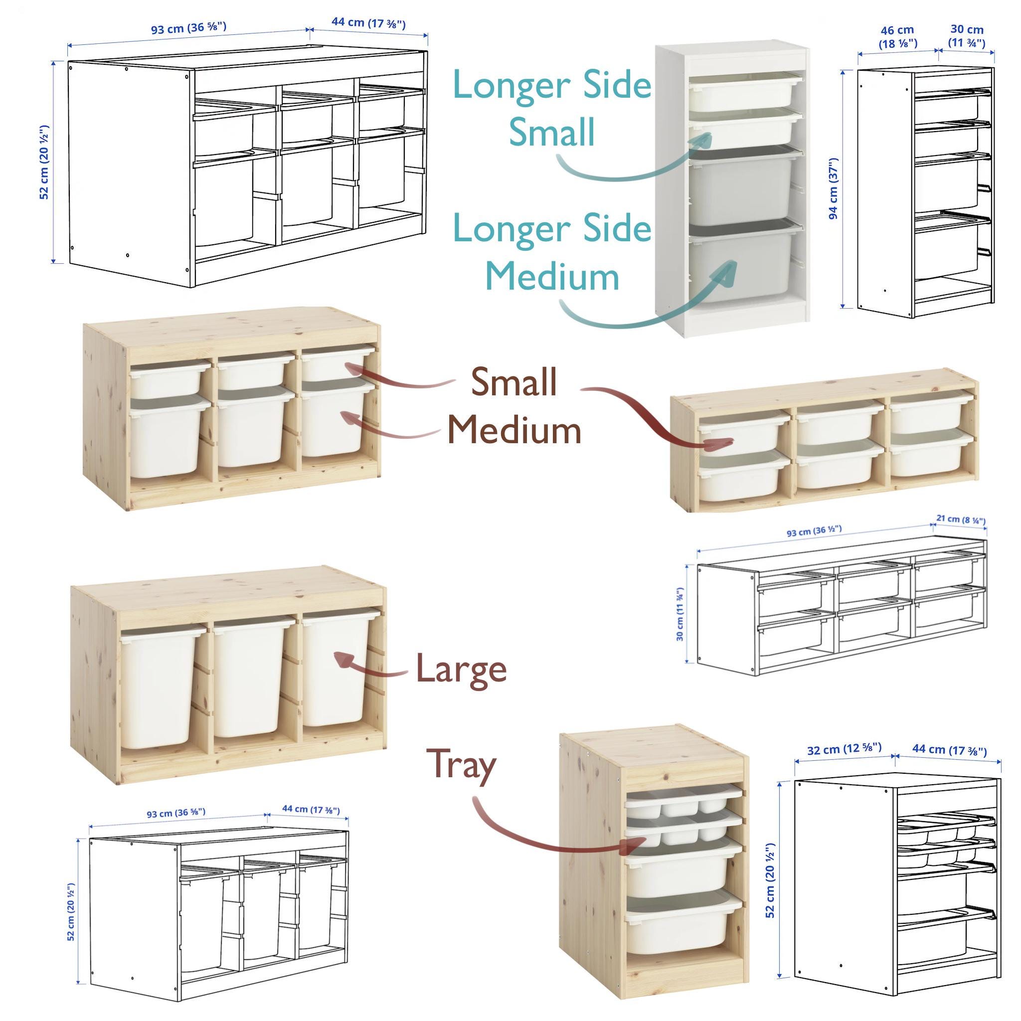 SOFT SAND Jakobsmuschel TROFAST Aufkleber Wellenförmige Ikea Trofast Streifen Wickel Ikea Trofast Aufkleber Trofast Spielzimmer Aufkleber Trofast Dekor Abziehbild