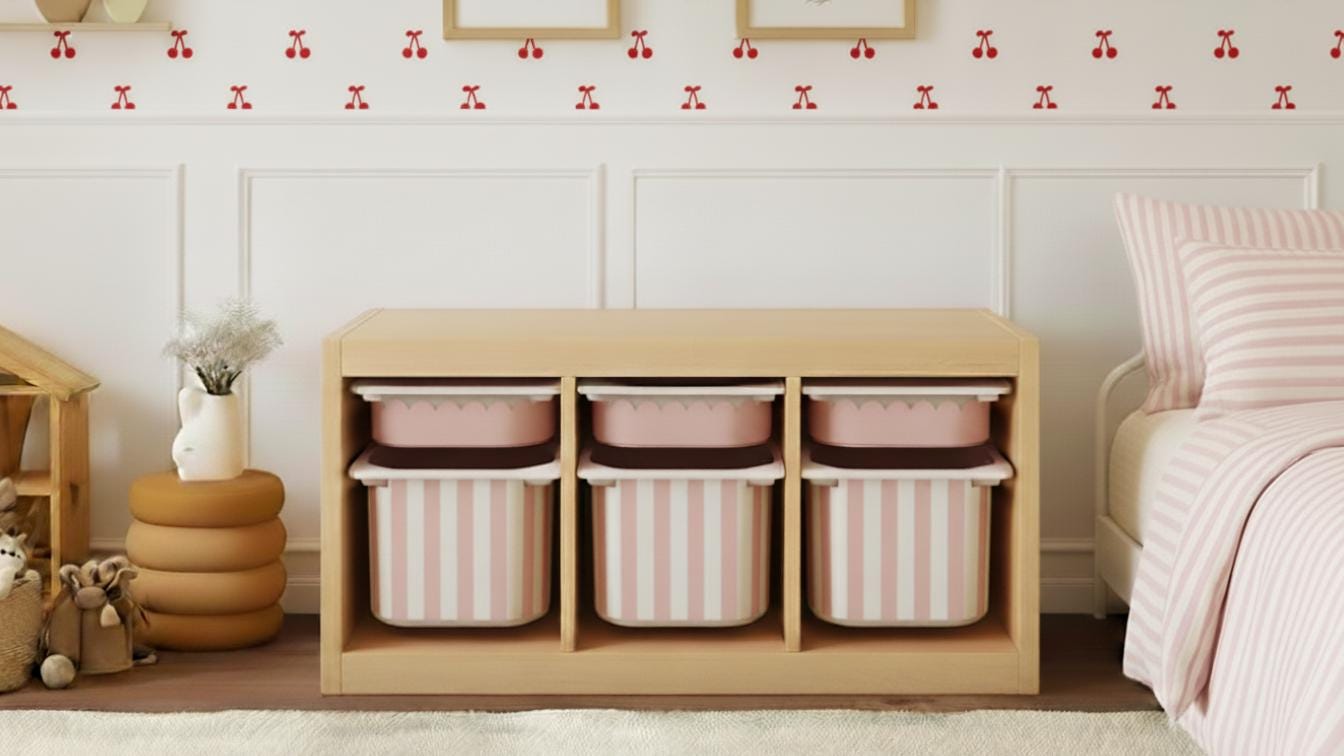 Streifen TROFAST Aufkleber grün IKEA TROFAST Vinyl Wraps grüne Streifen IKEA Trofast Aufkleber Trofast Aufkleber Set IKEA Trofast Streifen
