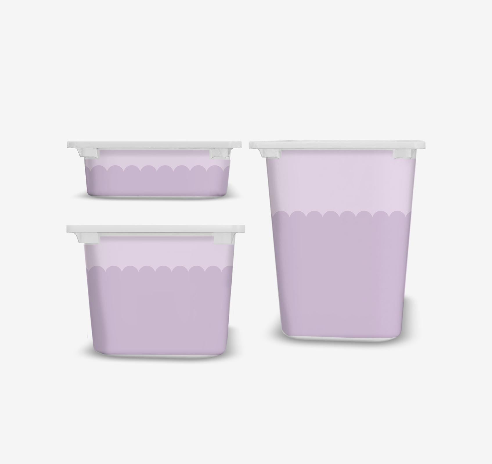 Scallop TROFAST Aufkleber IKEA TROFAST Vinylfolien ikea Trofast Aufkleber Trofast Spielzimmeraufkleber Spielzimmer-Dekoration Ikea Hack Aufbewahrungsaufkleber SC1