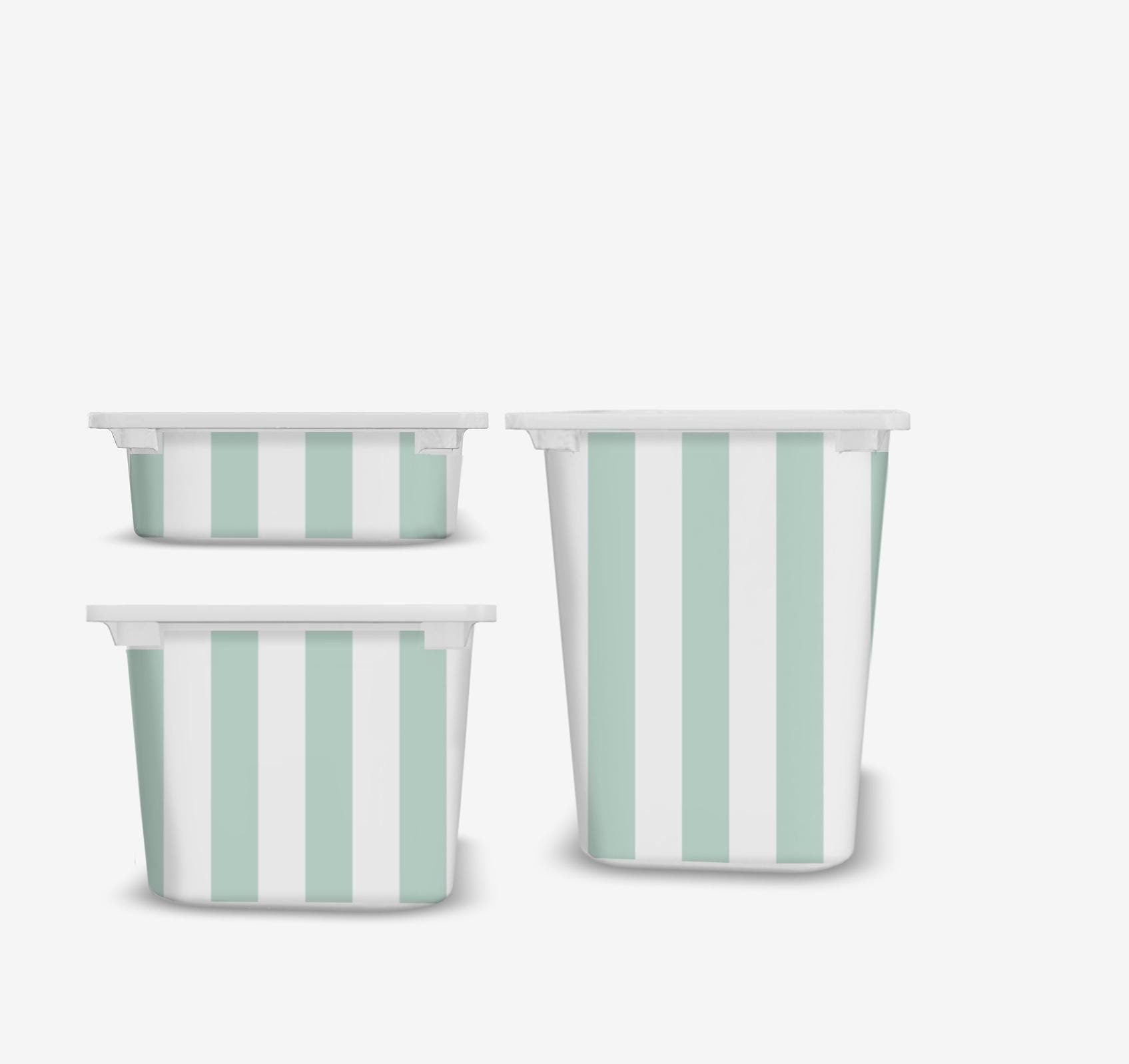 Vertical stripes IKEA trofast tub decals thick stripes ikea hack stickers ikea playroom storage stickers trofast stripes trofast decal