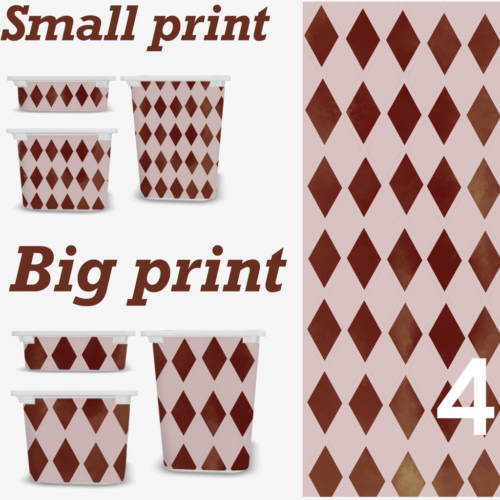 Diamanten TROFAST Aufkleber IKEA TROFAST Vinylfolien IKEA Trofast Aufkleber Diamant Trofast Aufkleber Spielzimmerdekor IKEA Hack Formaufkleber Aufbewahrung