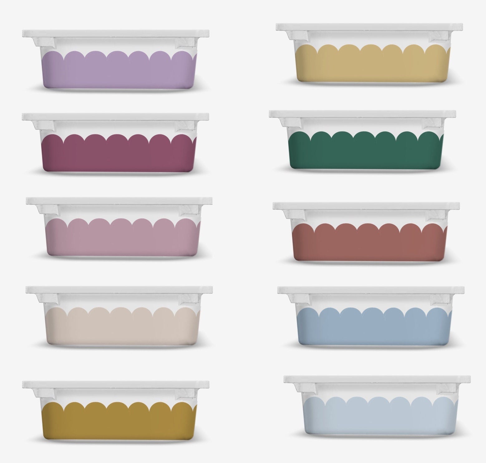 Gewellter TROFAST Aufkleber IKEA TROFAST Vinylfolien ikea Trofast Aufkleber Trofast Spielzimmeraufkleber Spielzimmer-Deko Ikea gewellter Aufbewahrungsaufkleber