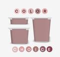 Rosa TROFAST Aufkleber solide pink IKEA TROFAST Vinyl Wrapsikea Trofast Aufkleber Trofast Set von Aufklebern pink Ikea Trofast Aufkleber pink Trofast