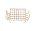 Gepunkteter Latt-Tisch, karierter Latt-Tisch, Möbelaufkleber für IKEA Latt-Tisch, Büffel-Aufkleber für niedliche karierte Aufkleber für Möbel