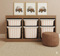 Beige Streifen TROFAST gestreifter Aufkleber Trofast beige und weiß TROFAST Streifen neutrale Streifen Trofast Trofast Streifen beige Streifen Trofast