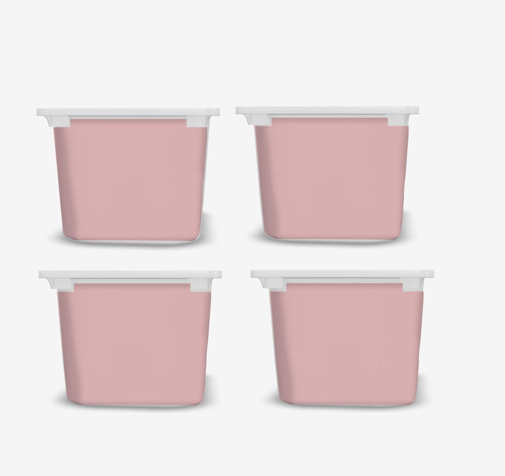 Pinkfarbener TROFAST Aufkleber, einfarbig rosa IKEA TROFAST Vinylfolien, IKEA Trofast Aufkleber, Trofast Aufkleberset, pink, Ikea Trofast Abziehbild, pink Trofast
