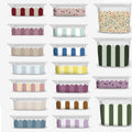 Scallop TROFAST Aufkleber, gewellte IKEA TROFAST Streifen, Wraps IKEA Trofast Aufkleber, gestreifte Trofast Spielzimmer Aufkleber, Streifen Trofast Dekor Aufkleber ST1