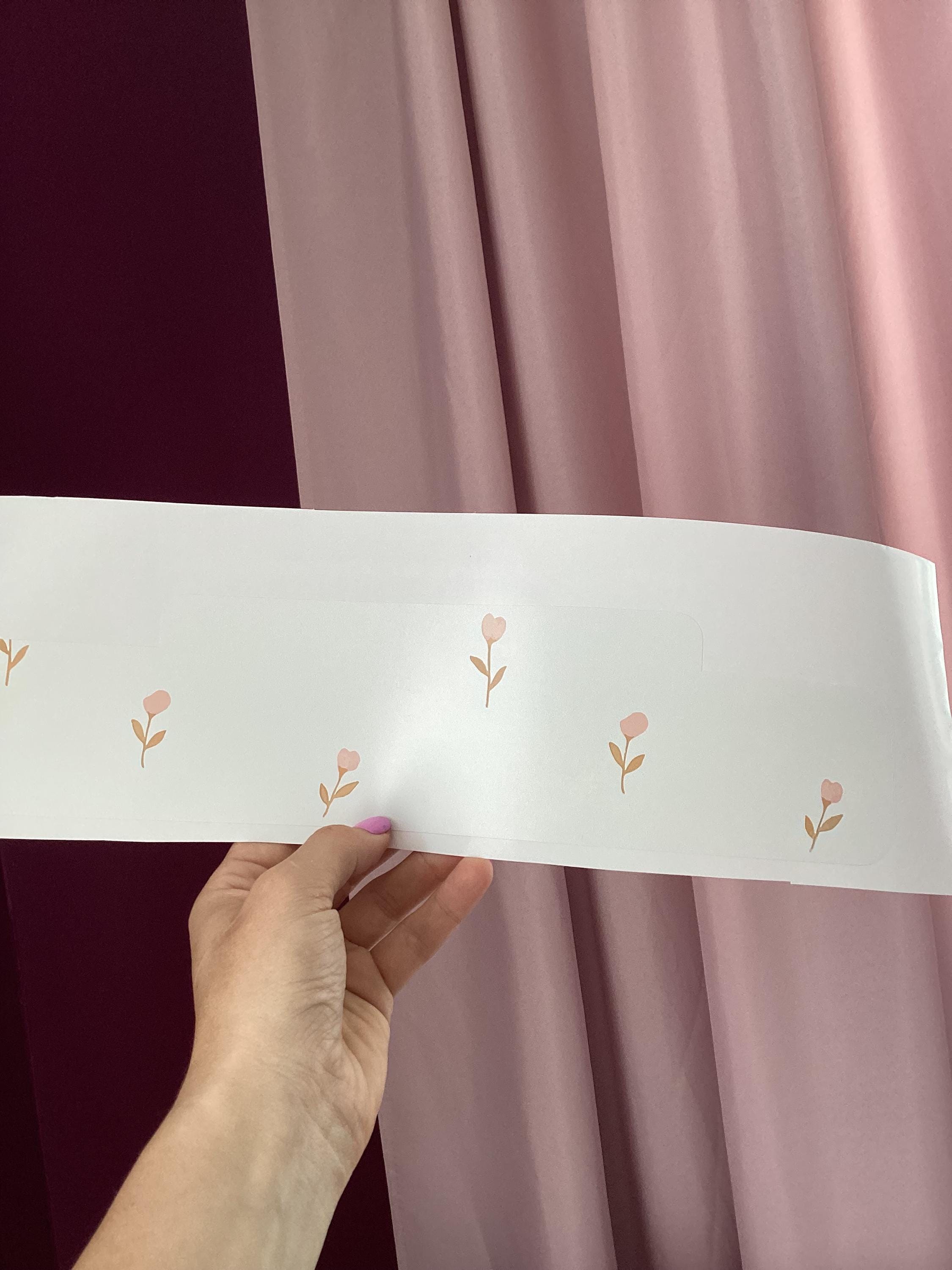 Winzige Blumen TROFAST Aufkleber Trofast Tulpen kleine Blumen TROFAST Aufkleber mieterfreundlich Wraps Ikea Trofast Sticker Trofast Aufkleber ablösbar