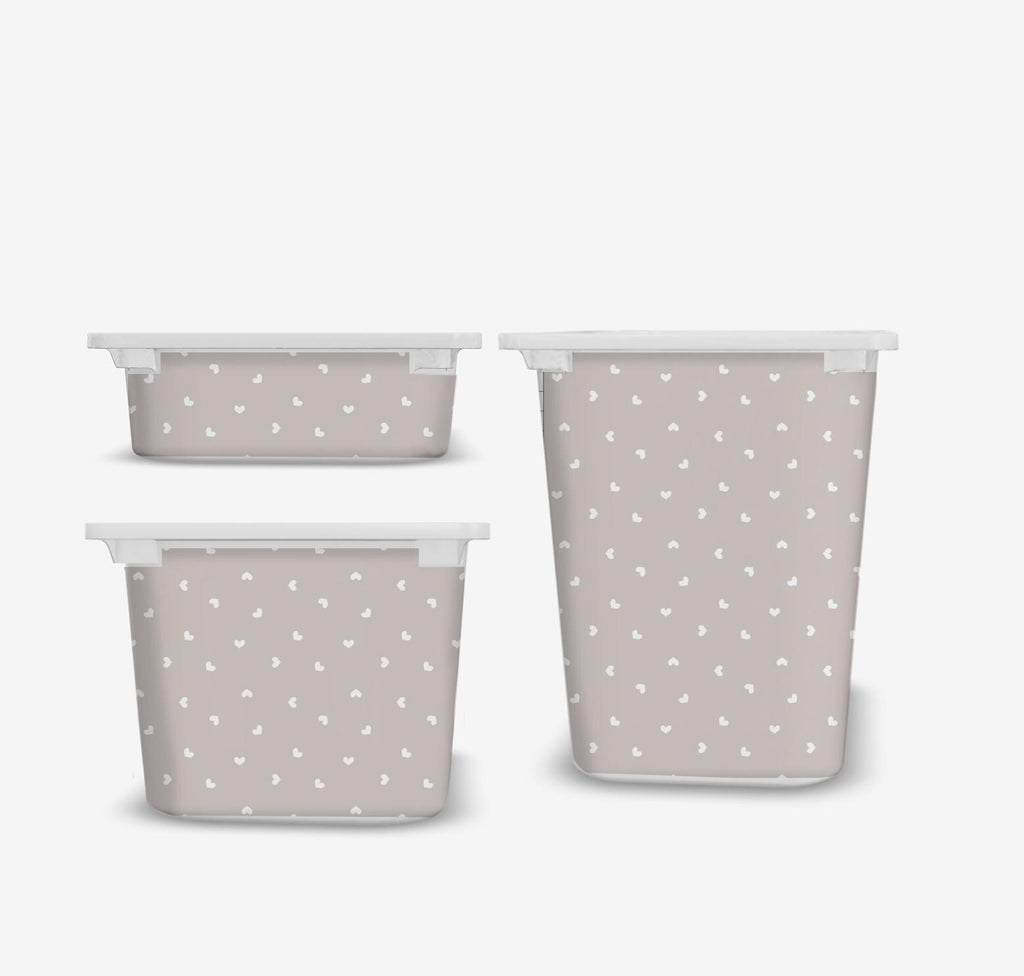Herzen TROFAST Aufkleber beige Herzen IKEA TROFAST Herzen Folie Trofast Ikea Herzen Aufkleber Trofast Sand Aufkleber Herzen Aufbewahrungsboxen