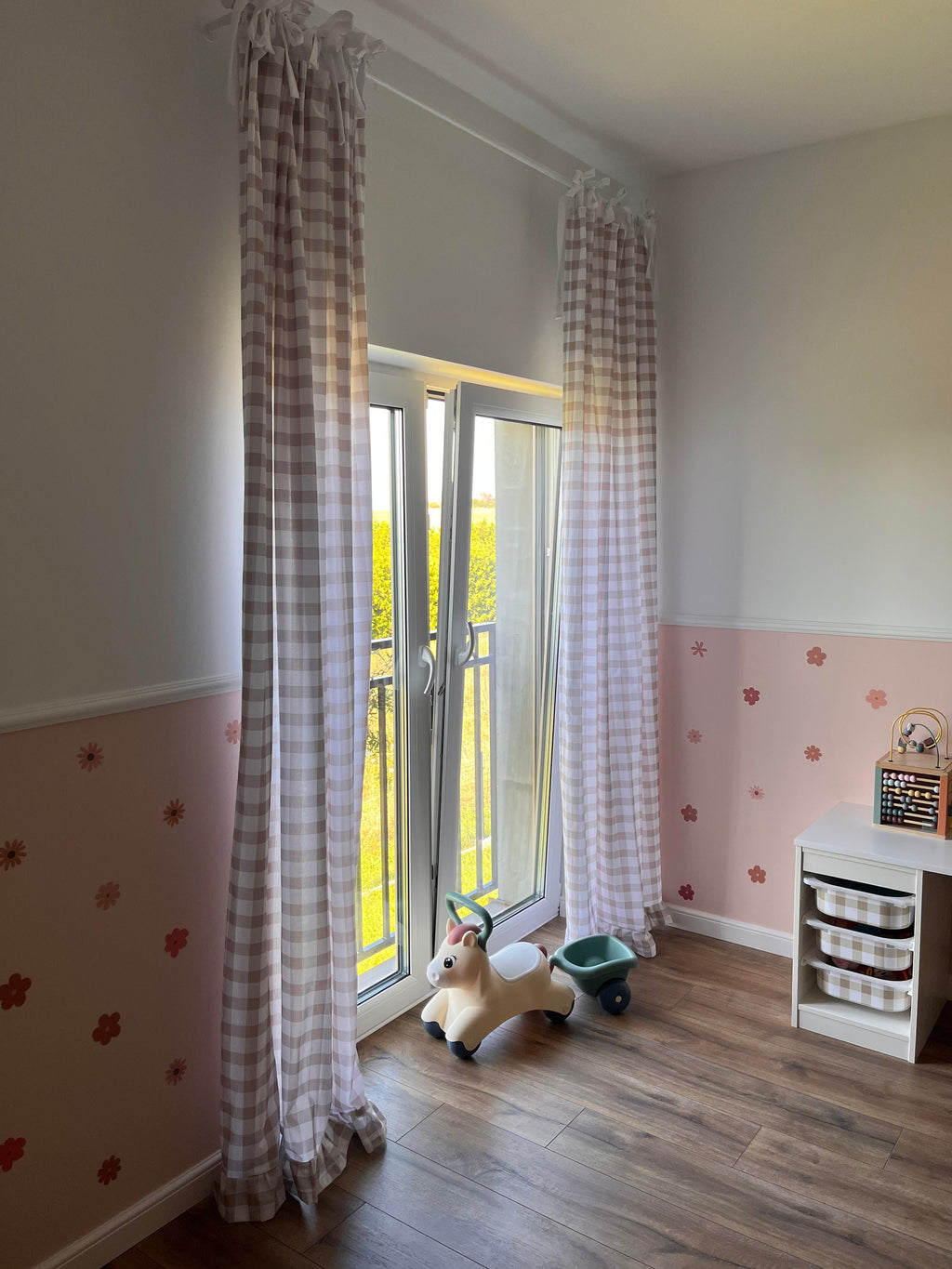 BEIGE Gingham Trofast Aufkleber Gingham Trofast kommt zurück Gingham-Karomuster-Aufkleber Ikea Möbelaufkleber Aufbewahrung Büffelkaromuster Ikea Aufkleber