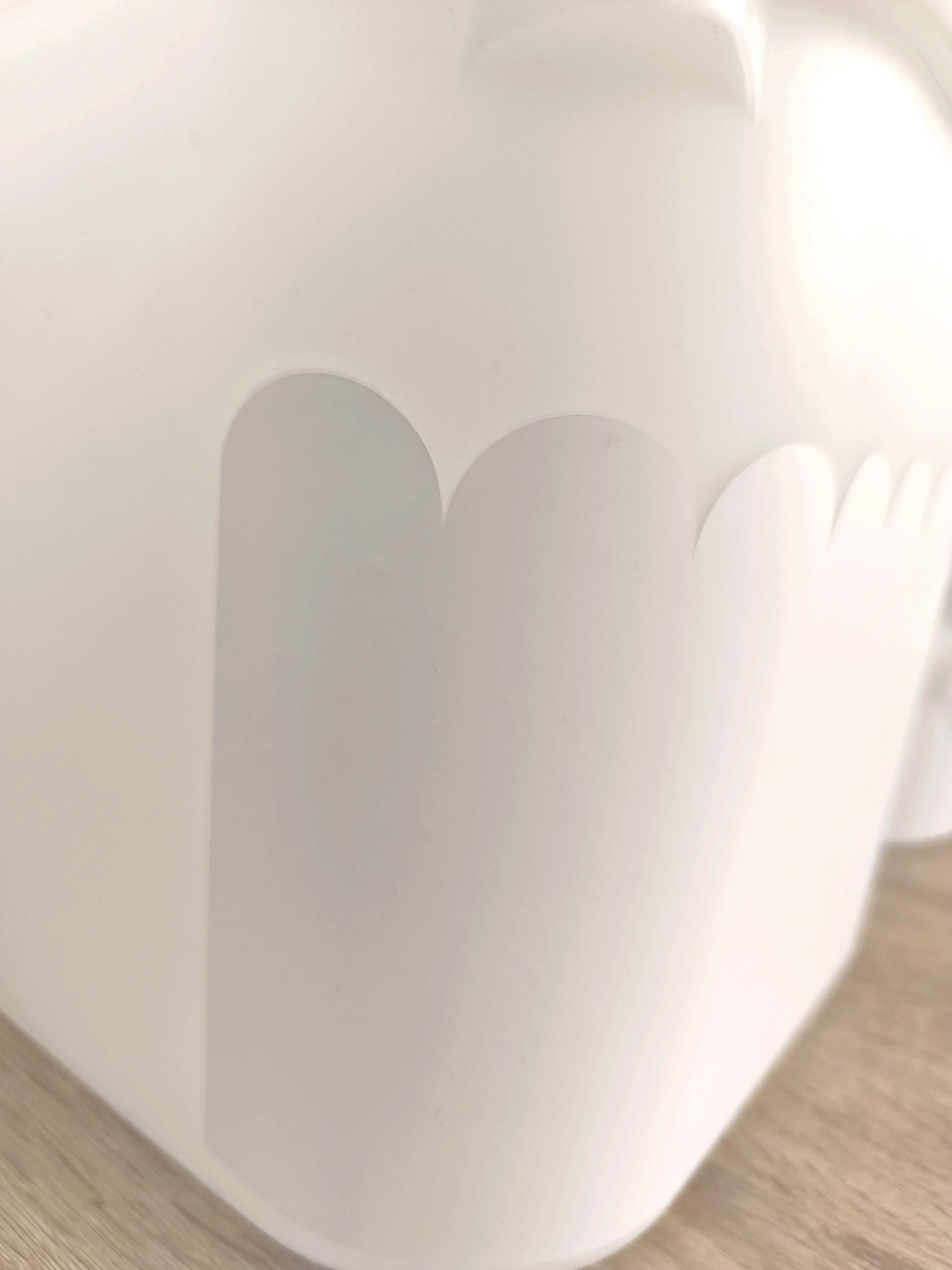 Weiße Wellenkante TROFAST Aufkleber IKEA TROFAST Möbelfolie Ikea Trofast Sticker Trofast Spielzimmeraufkleber Spielzimmer Deko Ikea Wellenaufkleber