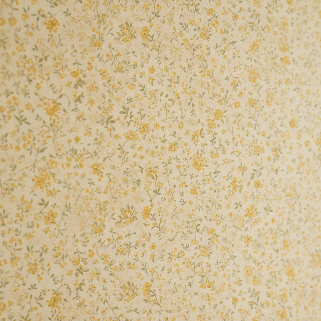 Yellow Meadow Traditional Paper Wallpaper Matte Finish Stripe Size: 100x280 cm