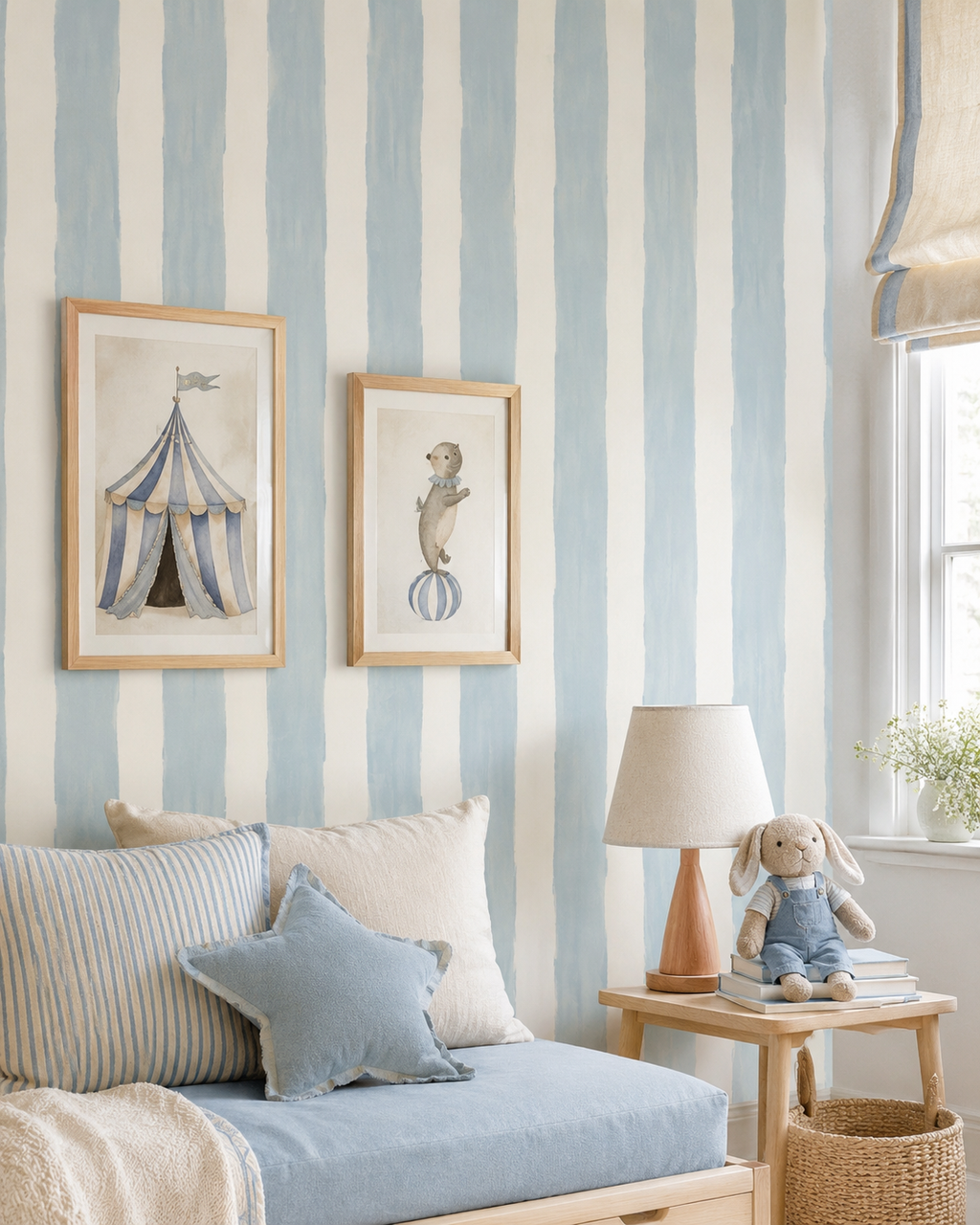 Blue Stripes 5