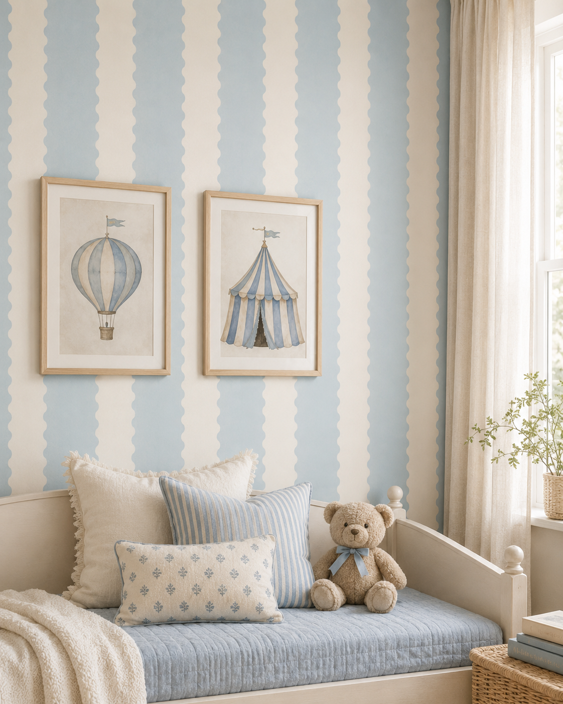 Blue Stripes 4