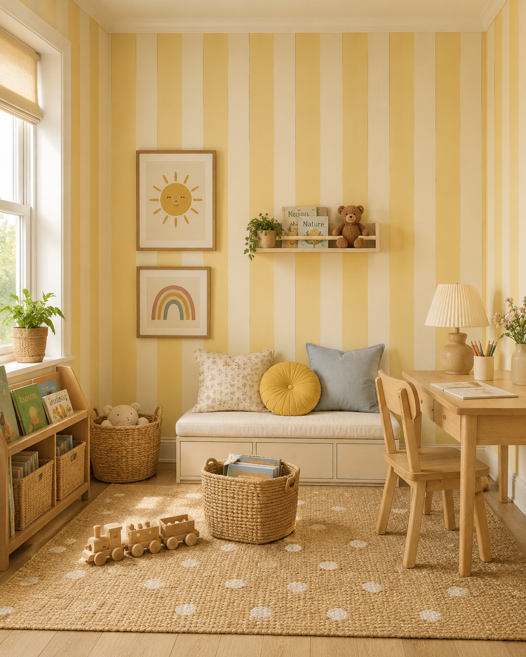Yellow Stripes 5