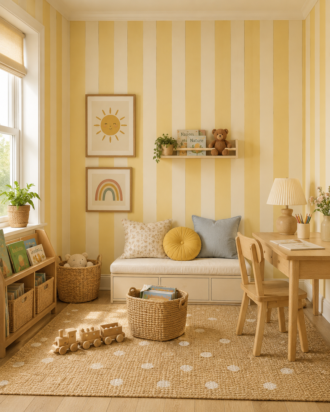 Yellow Stripes 5