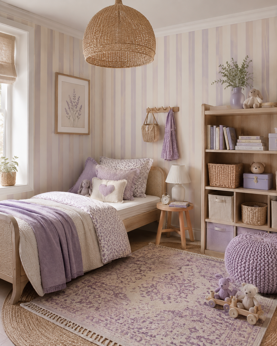 Violet Light Stripes 2