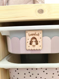 Jakobsmuschel TROFAST Aufkleber Wellenförmige IKEA TROFAST Streifen Vinyl Wraps IKEA Trofast Aufkleber Trofast Spielzimmer Aufkleber Spielzimmer Deko Aufkleber