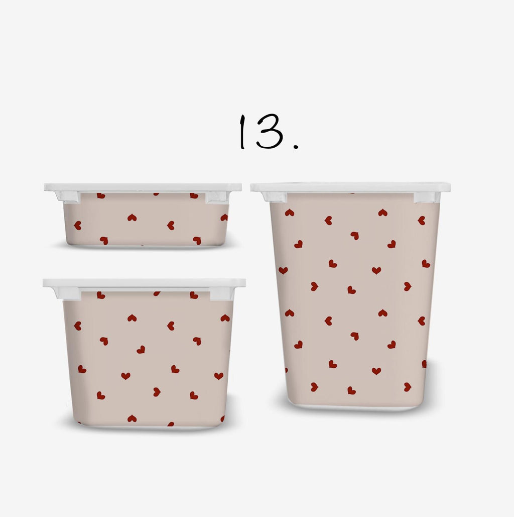 Herzen TROFAST Aufkleber beige Herzen IKEA TROFAST Herzen Folie Trofast Ikea Herzen Aufkleber Trofast Sand Aufkleber Herzen Aufbewahrungsboxen