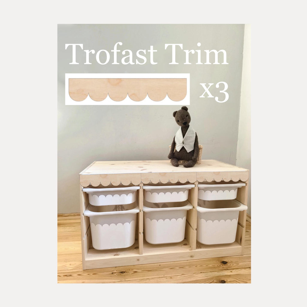 Holzmuschel Trofast Muschelleiste Trofast Muscheleinfassung Trofast Muschelumrandung Trofast Muschelholzdekoration Trofast Muschelleiste Trofast